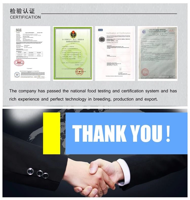 Inspection certificate of dubia roaches