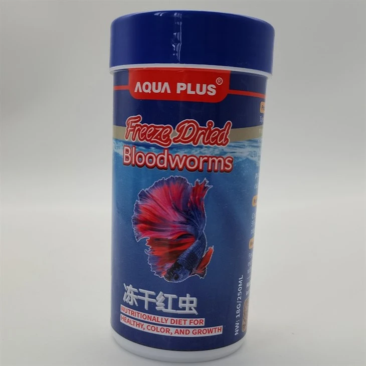 Dried Bloodworms Fish Food