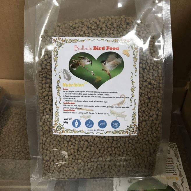 Alimento para el pájaro Bulbul